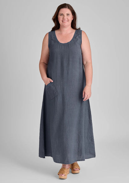 Serene Dress - Linen Maxi Dress