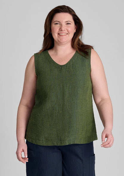 Gem Tank - Linen Tank Top - FINAL SALE
