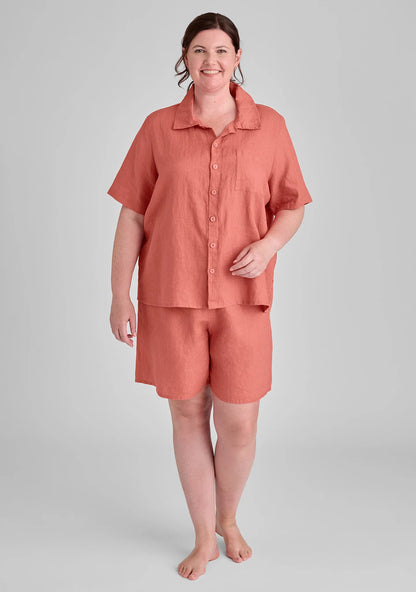 Boxd Up - Linen Shorts - FINAL SALE