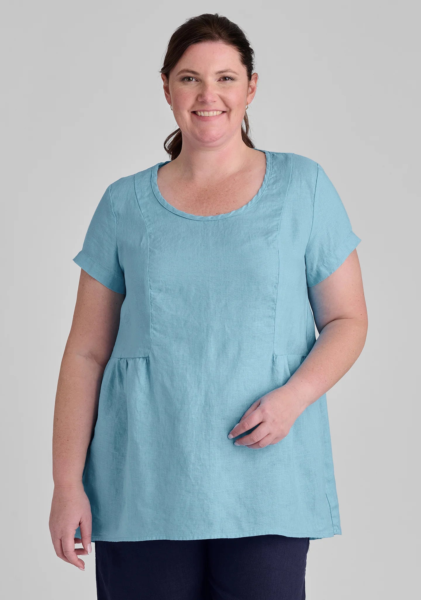 SS Play In It - Linen T Shirt - FINAL SALE