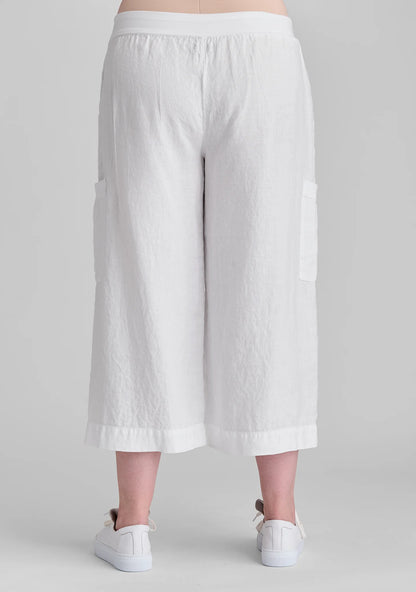 Full Time Pant - Linen Drawstring Pants - FINAL SALE
