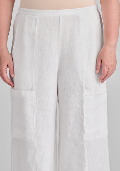 Flattering Crop - Linen Pants
