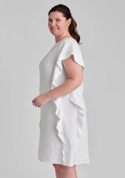 Social Dress - Linen Shift Dress - FINAL SALE