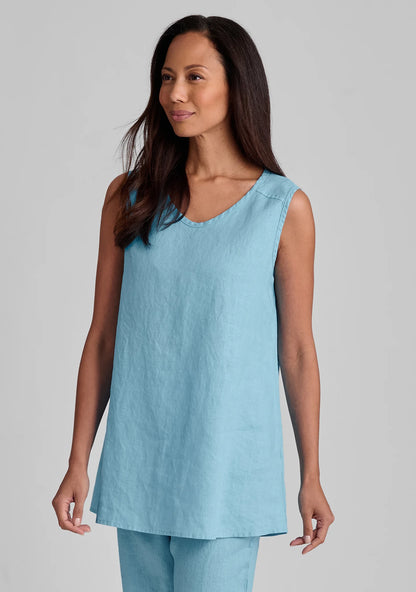 Dreamy Tank - Linen Tank Top - FINAL SALE