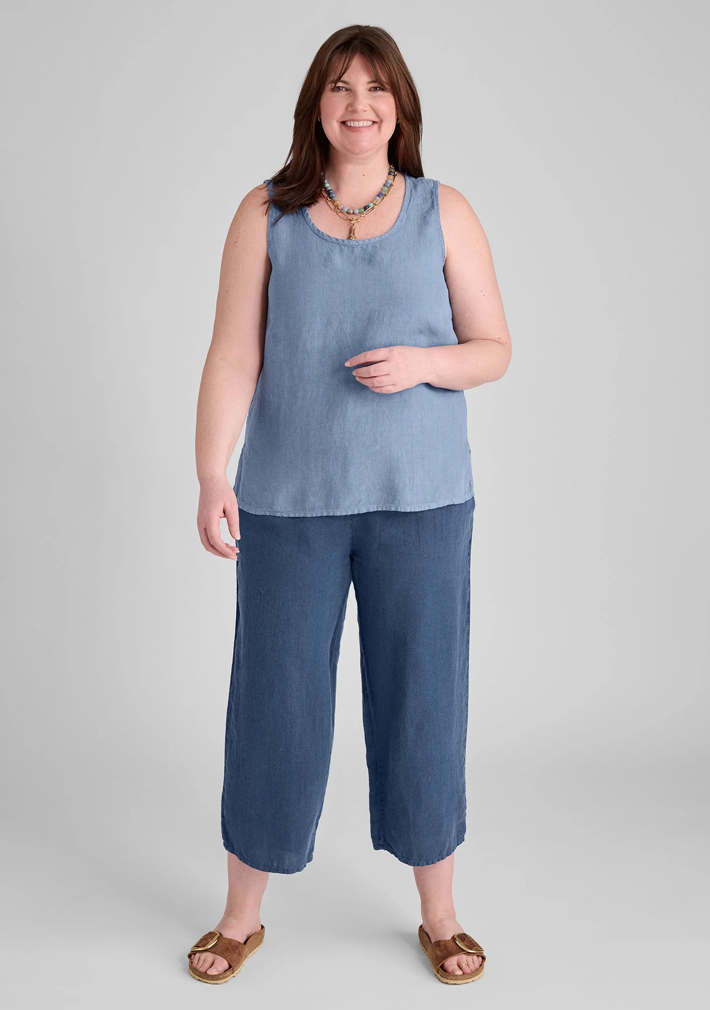 Fundamental Tank - Linen Tank Top