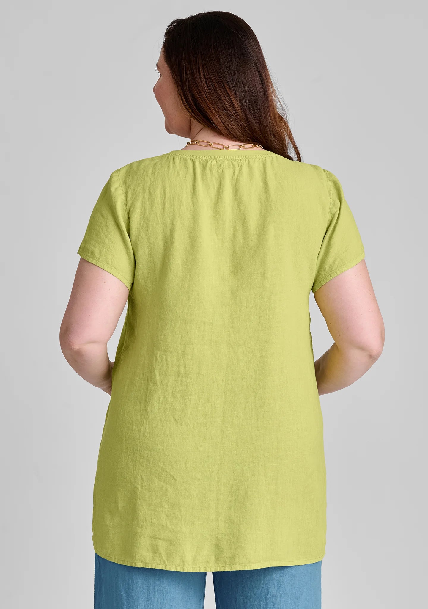 Avenue Pull - Linen T Shirt - FINAL SALE