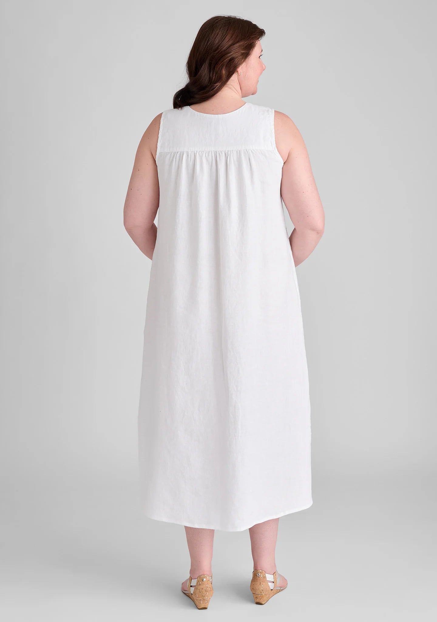 Calypso Dress - Sleeveless Linen Dress