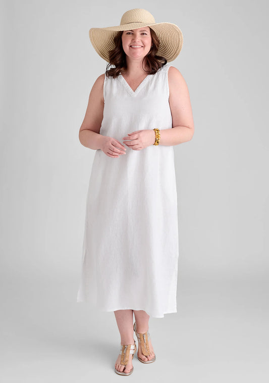 Calypso Dress - Sleeveless Linen Dress