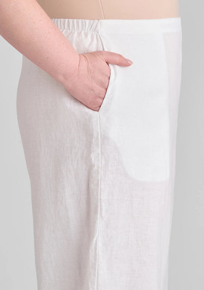 Sociable Flood - Wide Leg Linen Pants