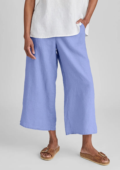 Sociable Flood - Wide Leg Linen Pants