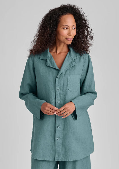 Anniversary Shirt - Linen Button Down Shirt - FINAL SALE