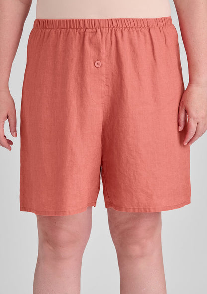 Boxd Up - Linen Shorts - FINAL SALE