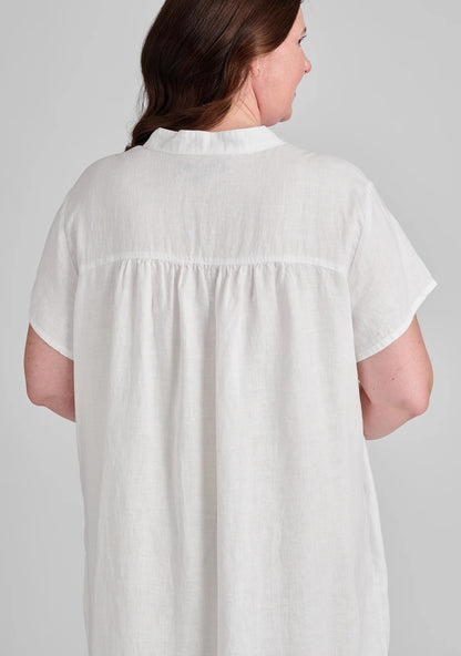 Café Dress - Linen Dress