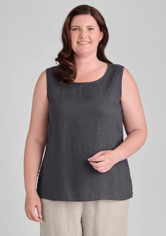 Sunny Tank - Linen Tank Top
