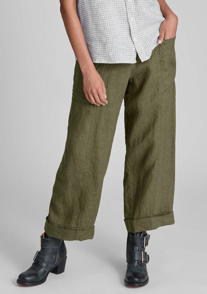 Keen Pant - Linen Drawstring Pants - FINAL SALE