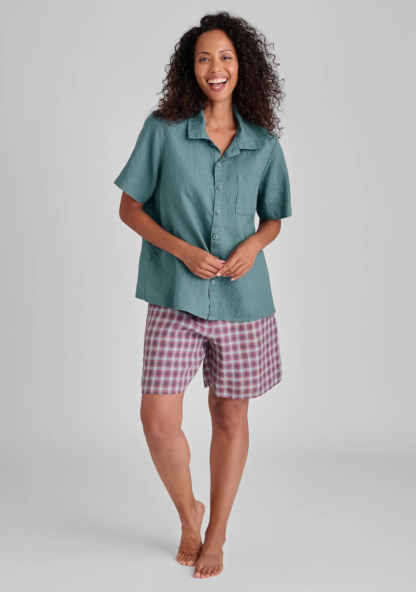 Recamp - Linen Button Down Shirt - FINAL SALE