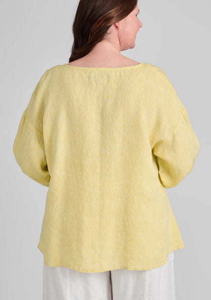 Throw It On - Long Sleeve Linen Shirt