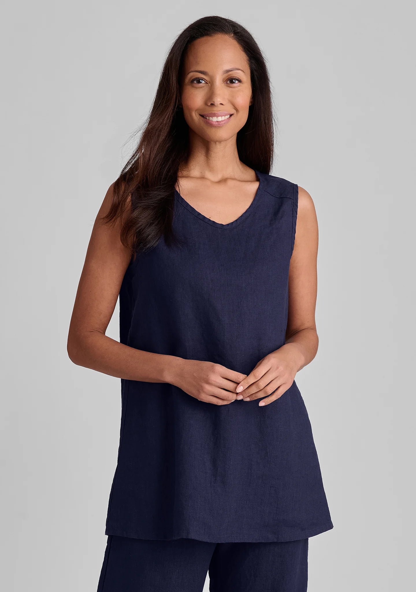 Dreamy Tank - Linen Tank Top - FINAL SALE