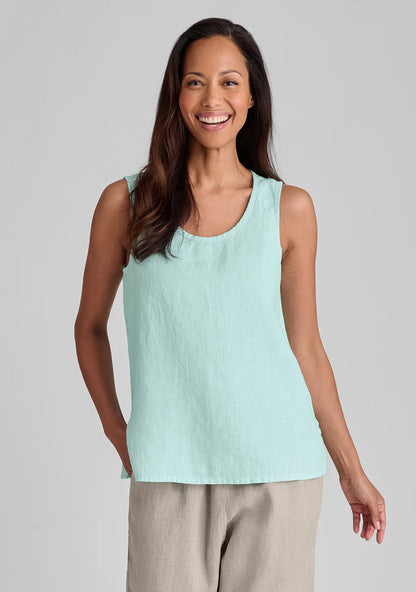 Fundamental Tank - Linen Tank Top - FINAL SALE