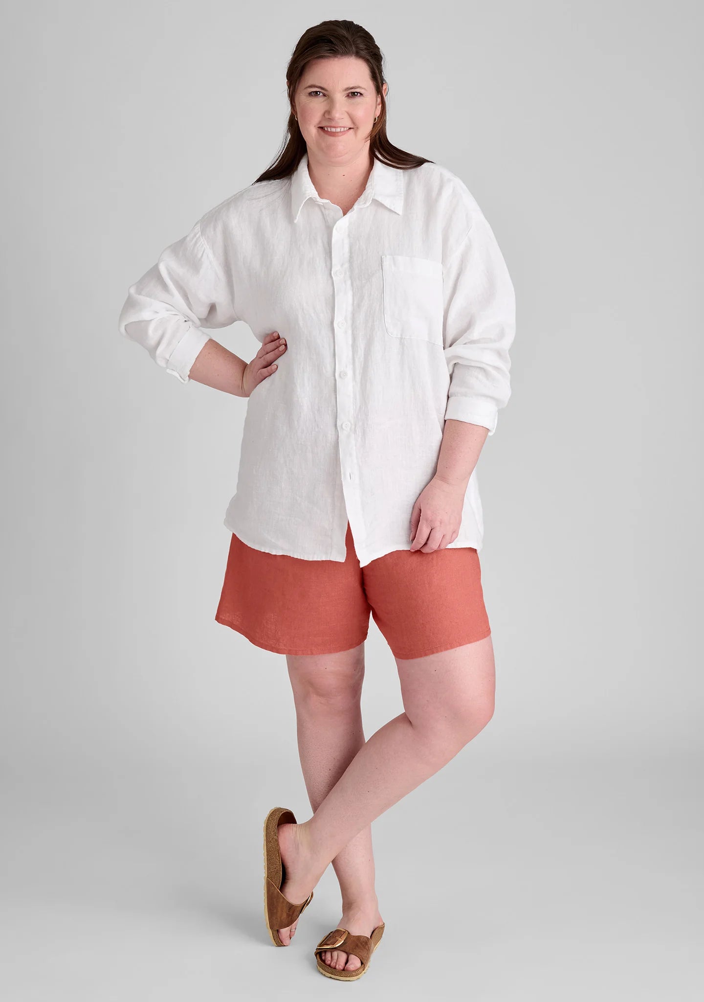 Boxd Up - Linen Shorts - FINAL SALE