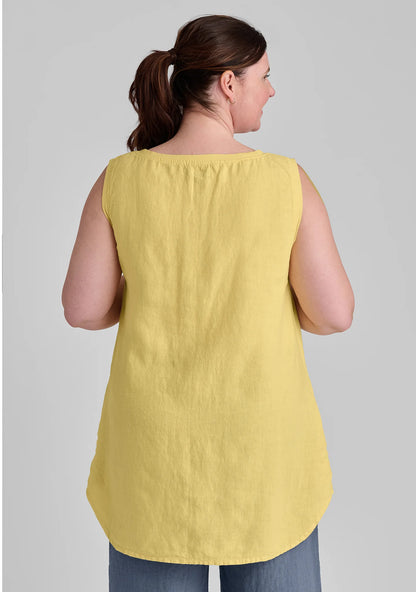 Coastal Tunic - Linen Tank Top - FINAL SALE