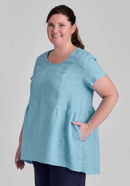 SS Play In It - Linen T Shirt - FINAL SALE