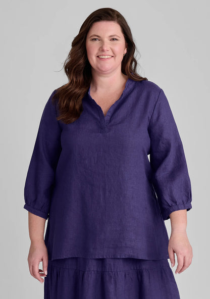 Terra Top - Linen Shirt - FINAL SALE