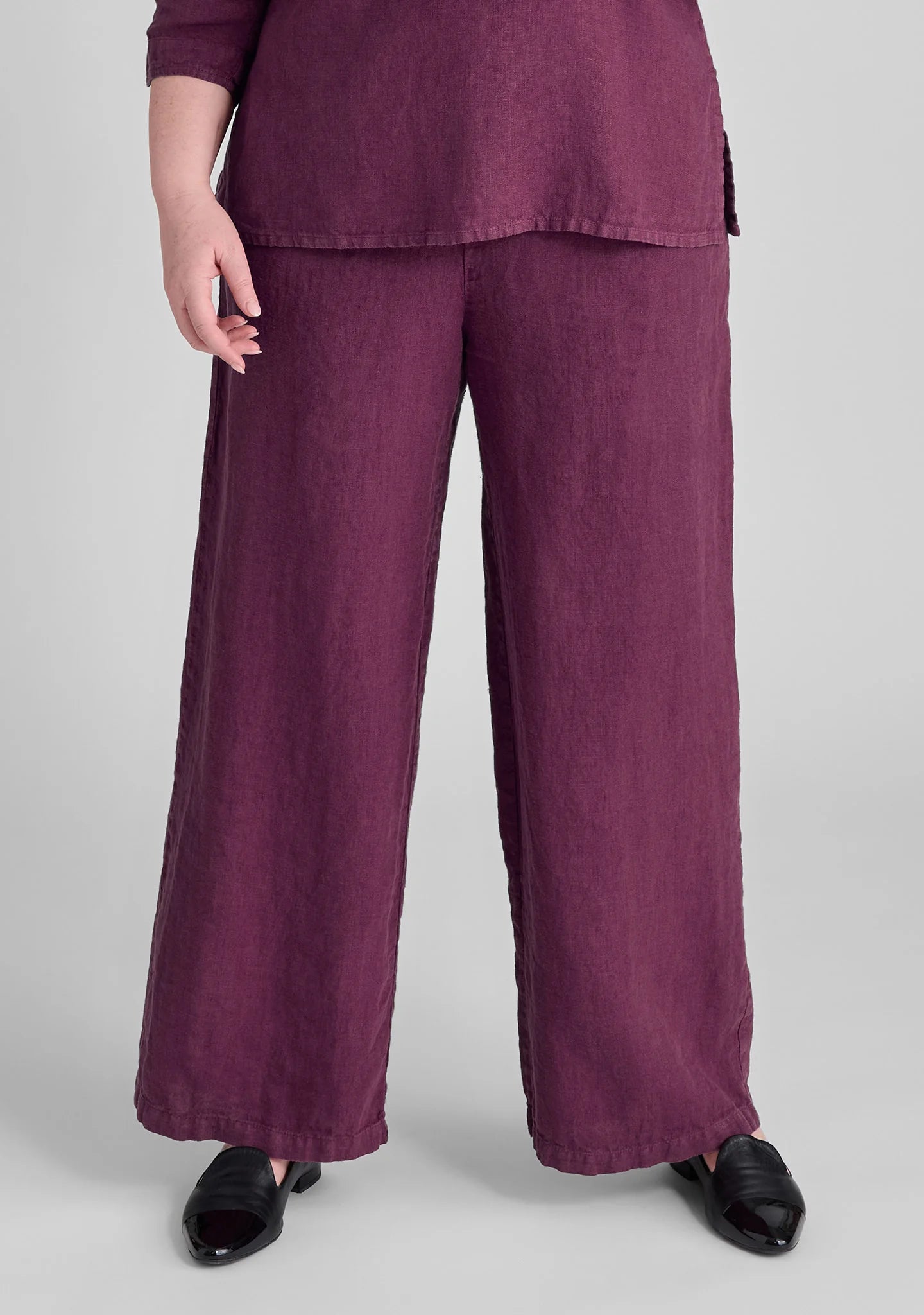 Flowing Pant - Linen Pants With Elastic Waist