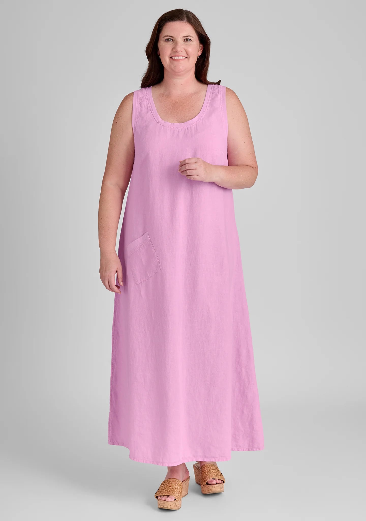 Serene Dress - Linen Maxi Dress