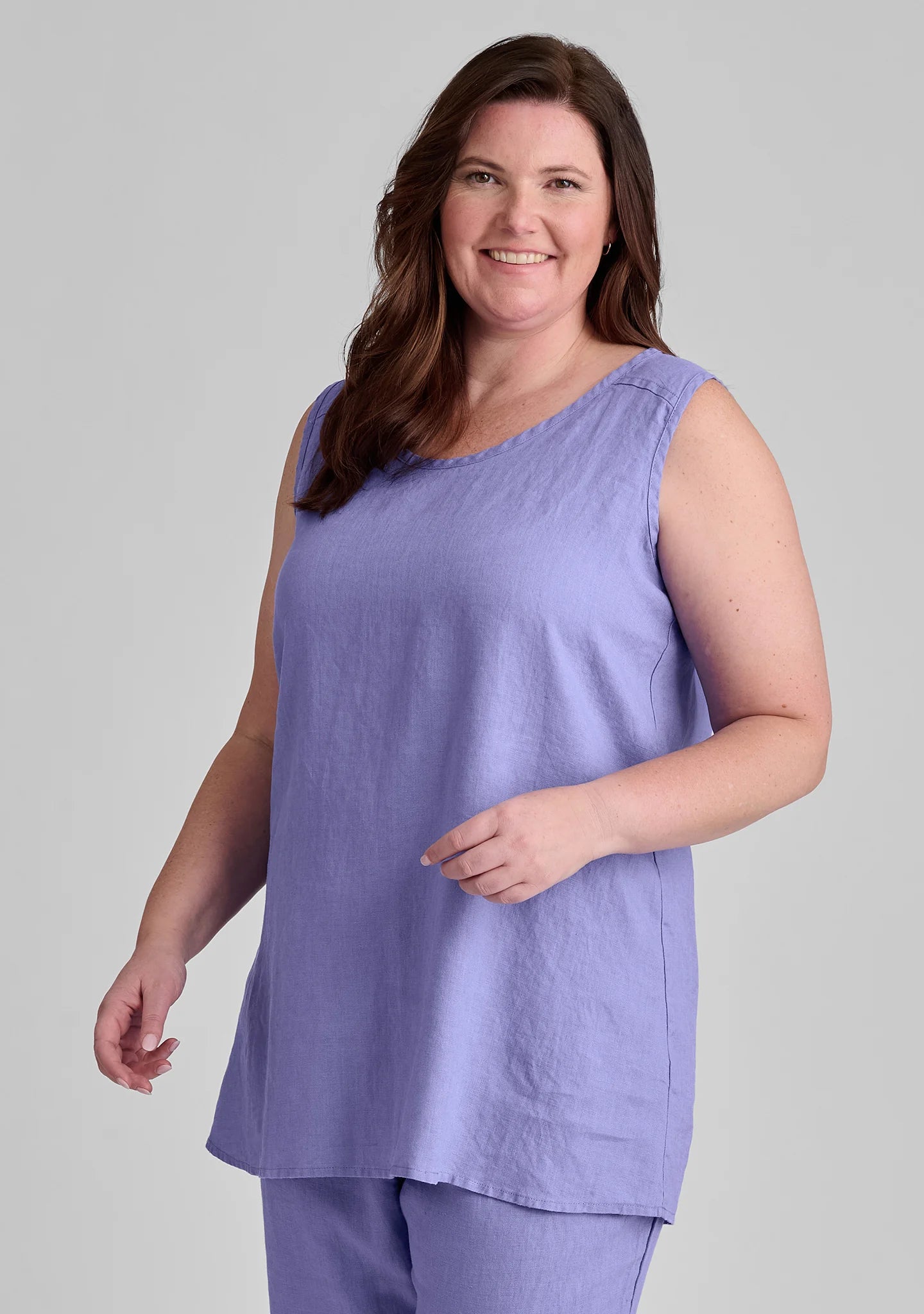 Dreamy Tank - Linen Tank Top - FINAL SALE