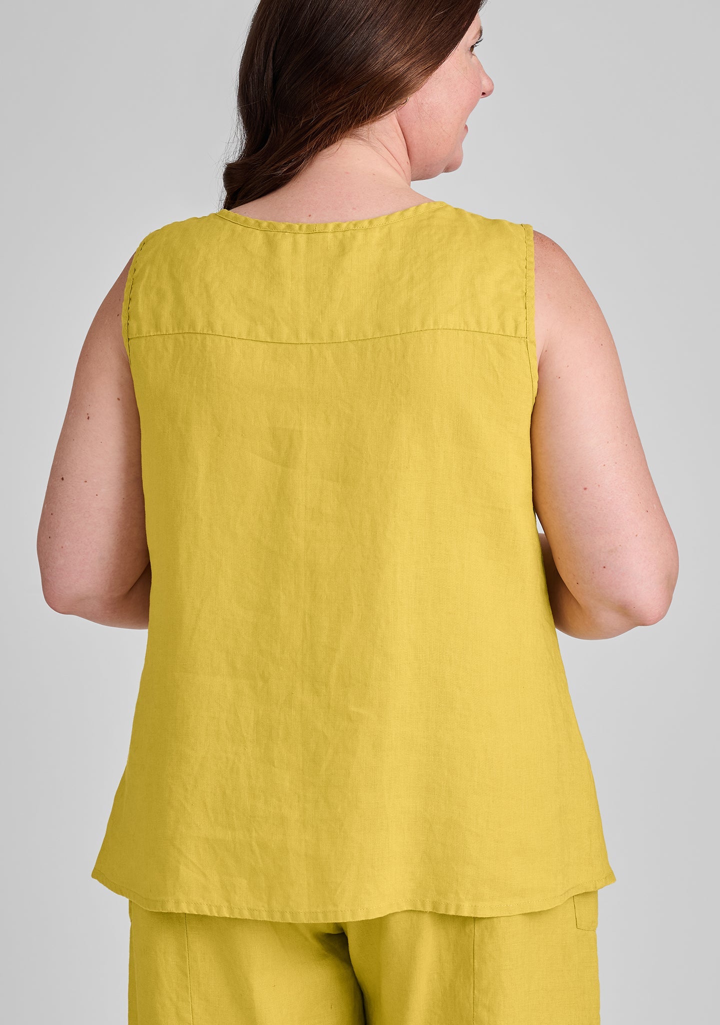 Jasmine Tank - Linen Tank