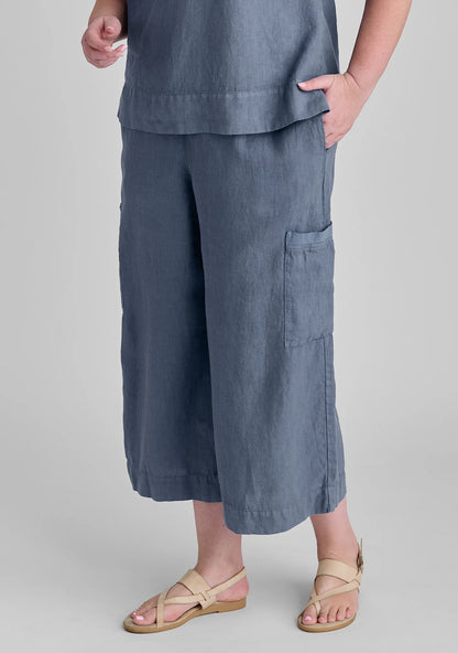 Full Time Pant - Linen Drawstring Pants - FINAL SALE