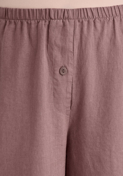 Boxd Down - Full Length Linen Pants - FINAL SALE