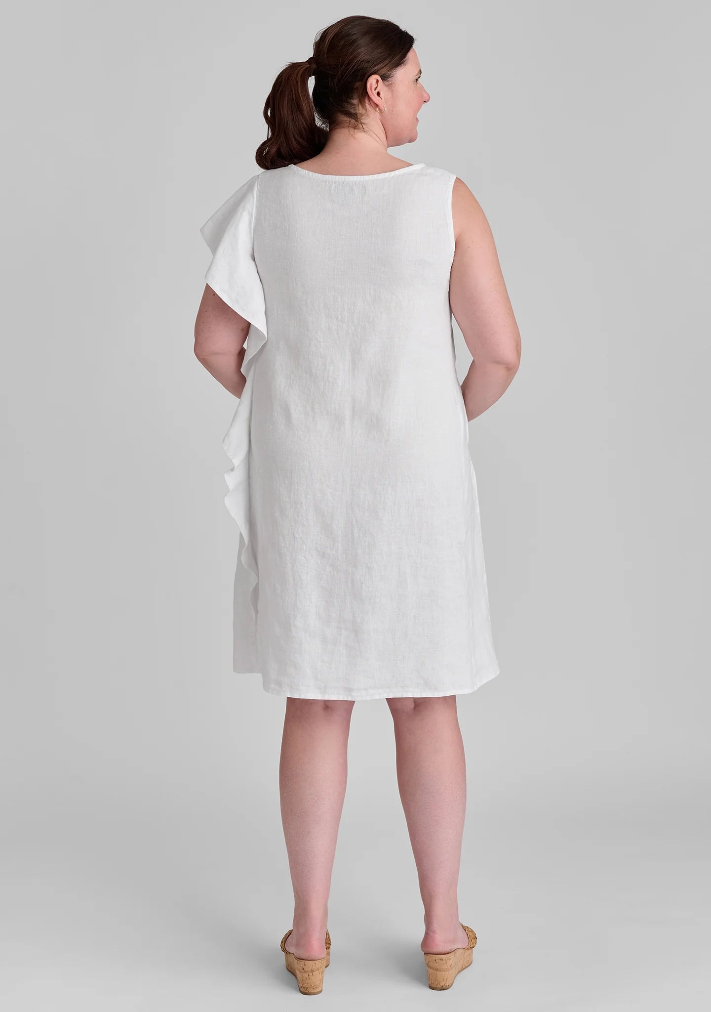 Social Dress - Linen Shift Dress - FINAL SALE