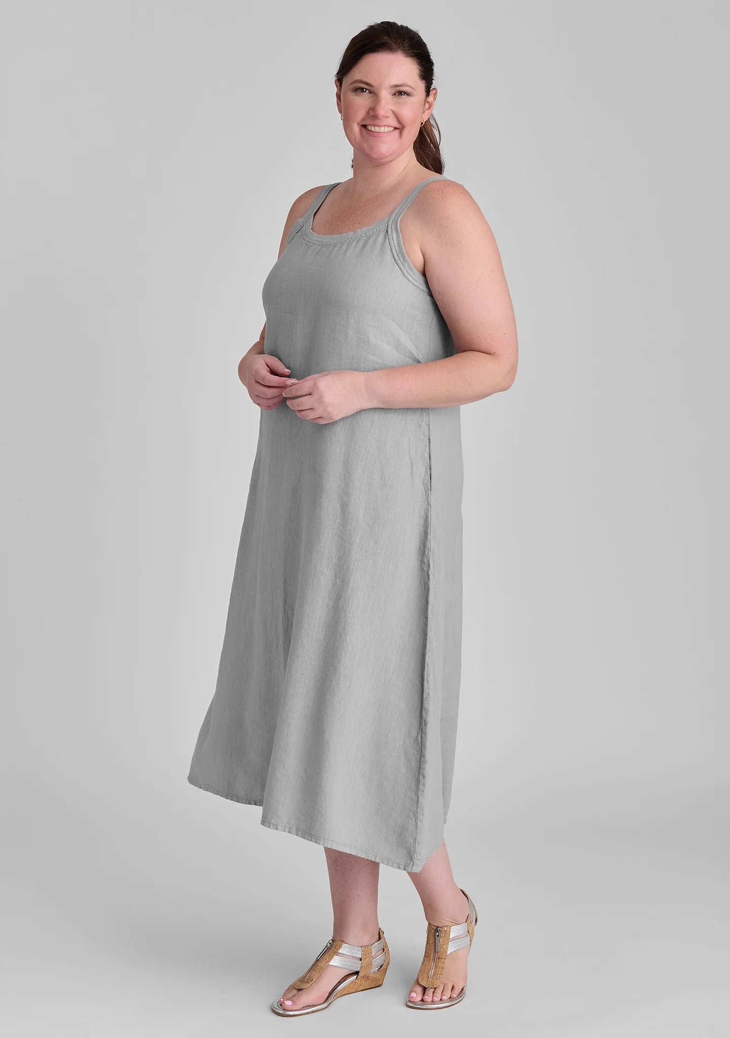 Maxi Dress - Linen Dress - FINAL SALE