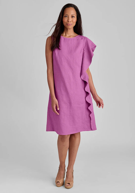 Social Dress - Linen Shift Dress - FINAL SALE