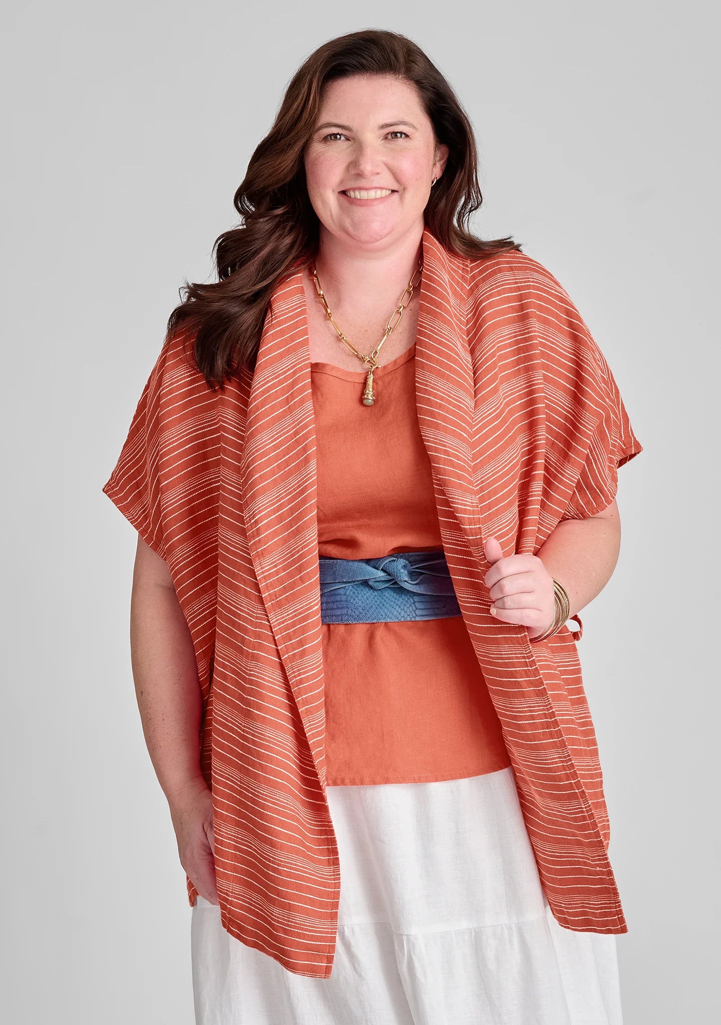 Obscure Wrap - Linen Cardigan - FINAL SALE