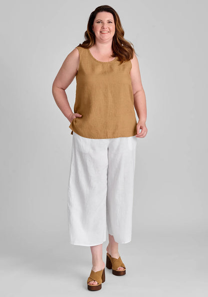 Fundamental Tank - Linen Tank Top - FINAL SALE
