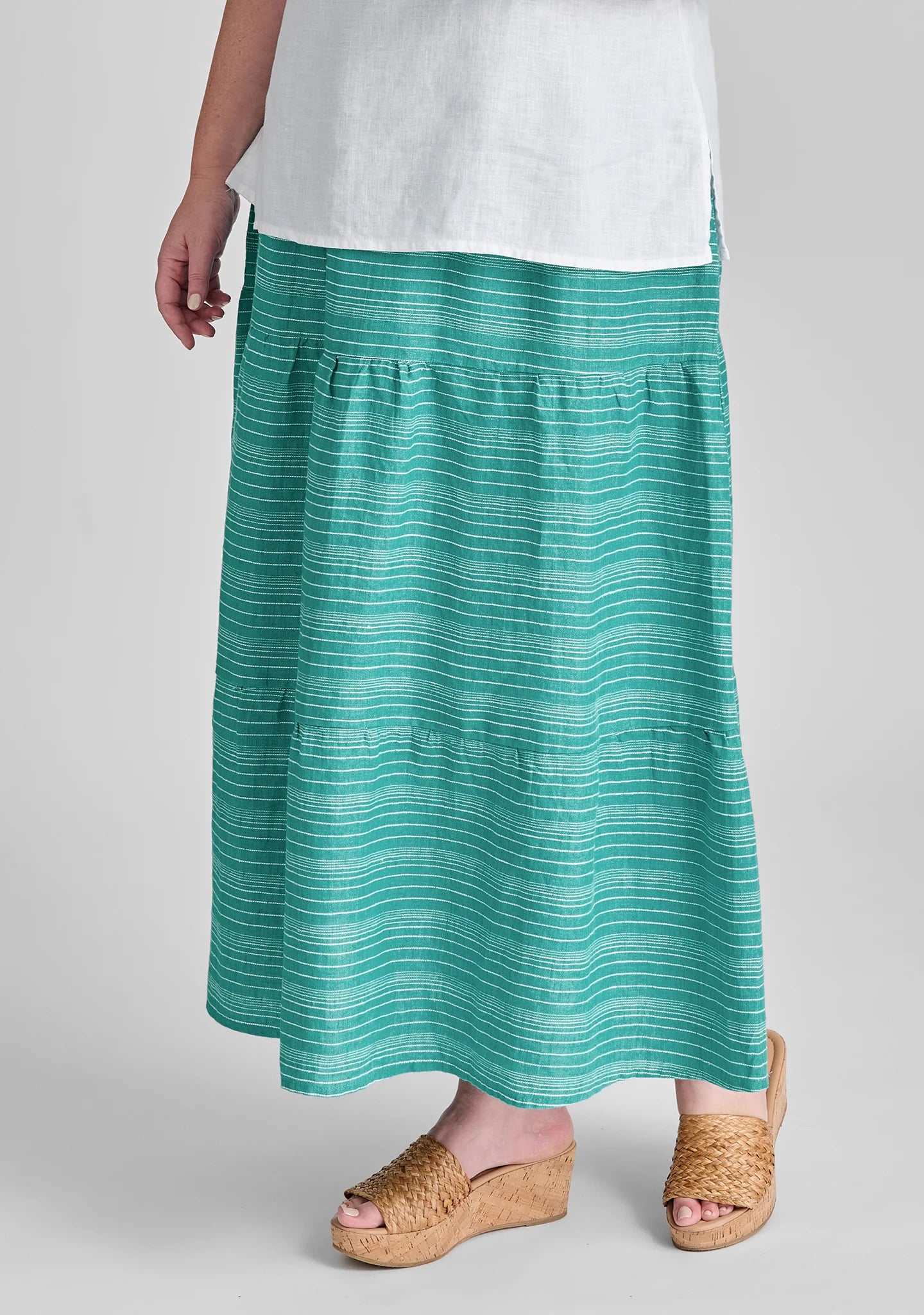 Gaia Skirt - Linen Maxi Skirt - FINAL SALE