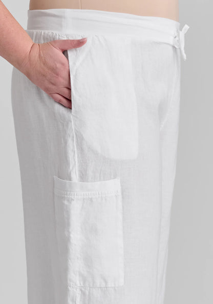 Full Time Pant - Linen Drawstring Pants - FINAL SALE