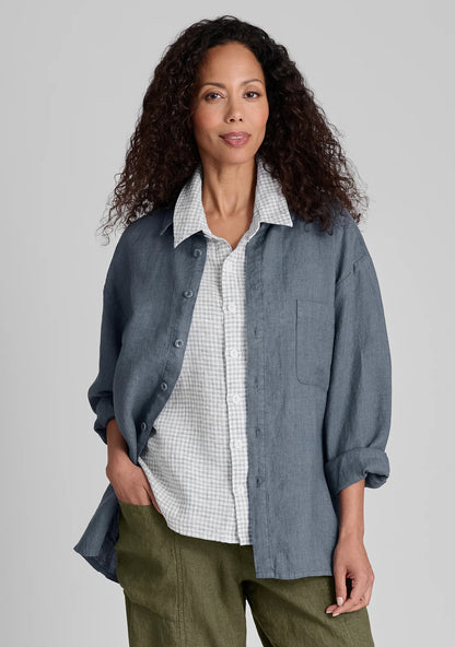 Whole Shirt - Linen Button Down Shirt - FINAL SALE