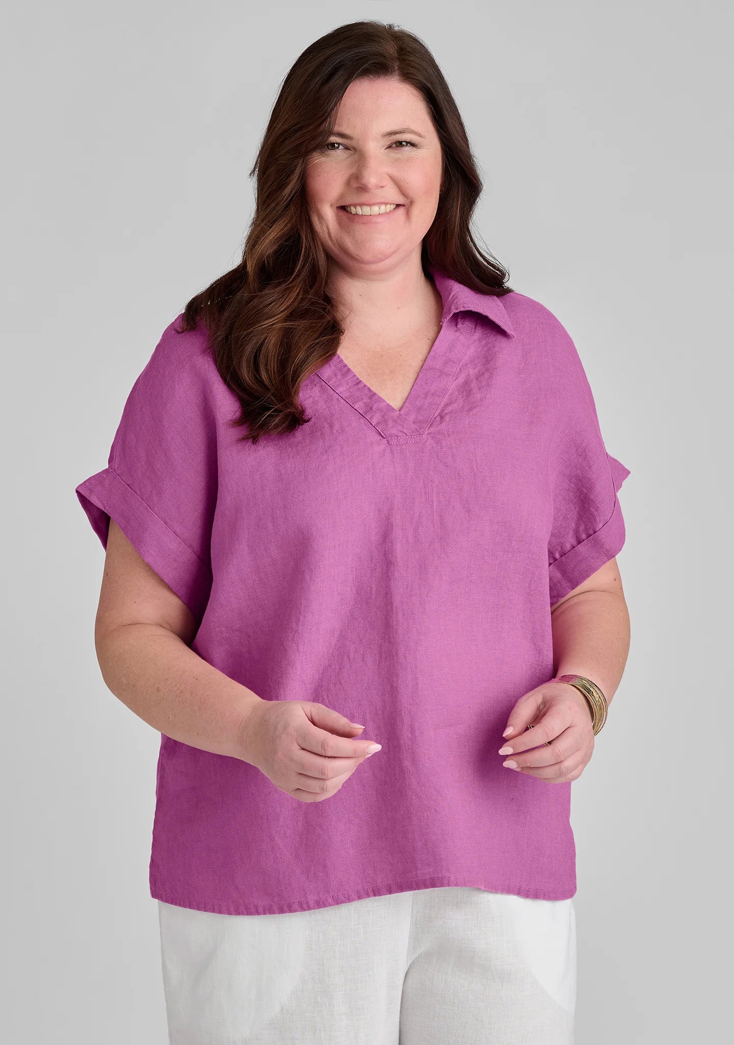 Sport Tee - Linen Shirt - FINAL SALE