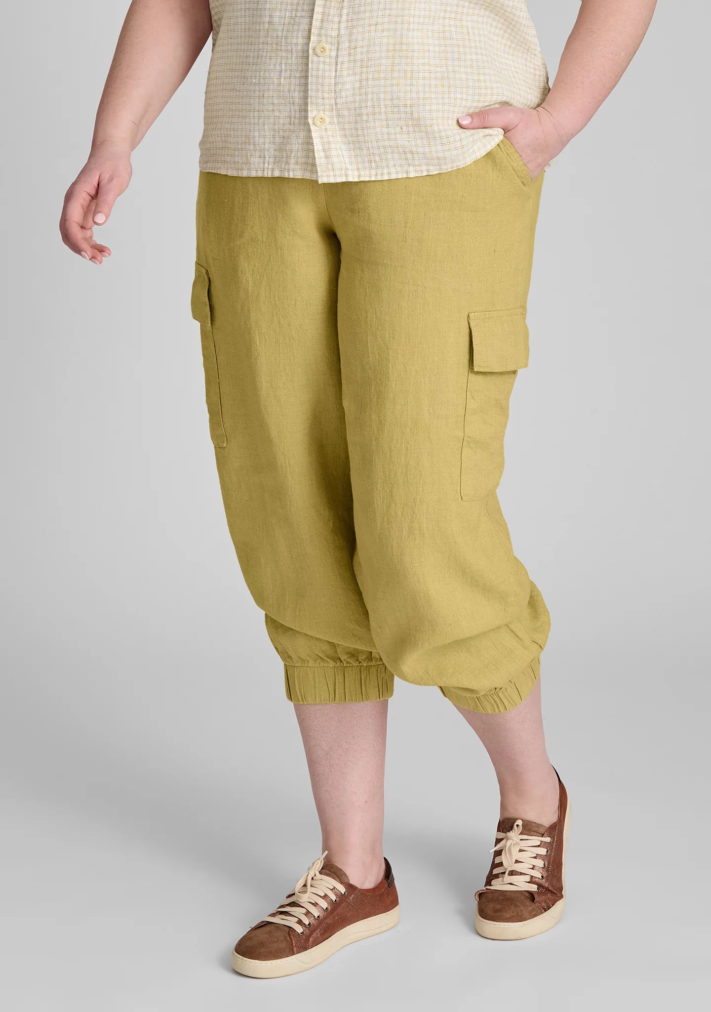 Nifty Pant - Linen Drawstring Pants - FINAL SALE