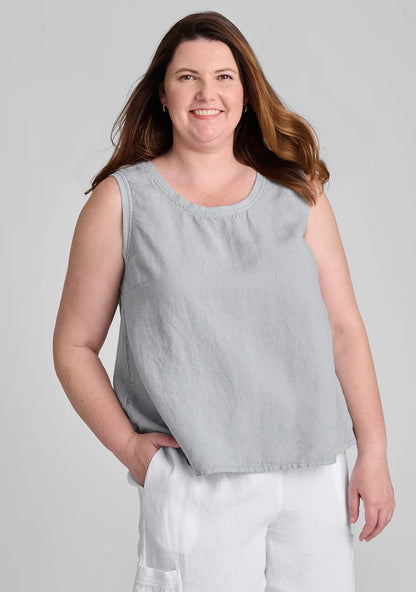 Everyday Tank - Linen Tank Top - FINAL SALE