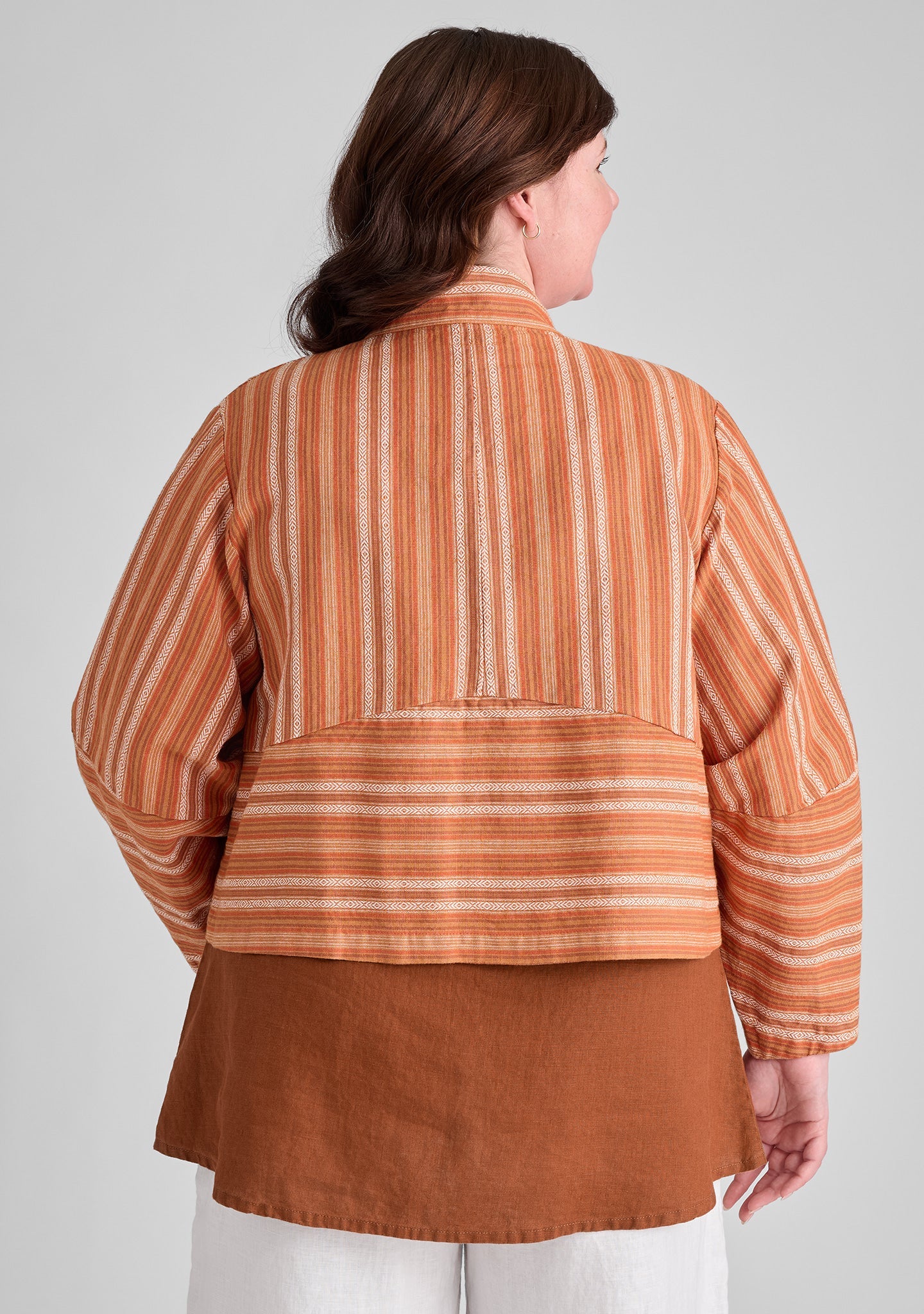 Seamly Jacket - Cropped Linen Jacket