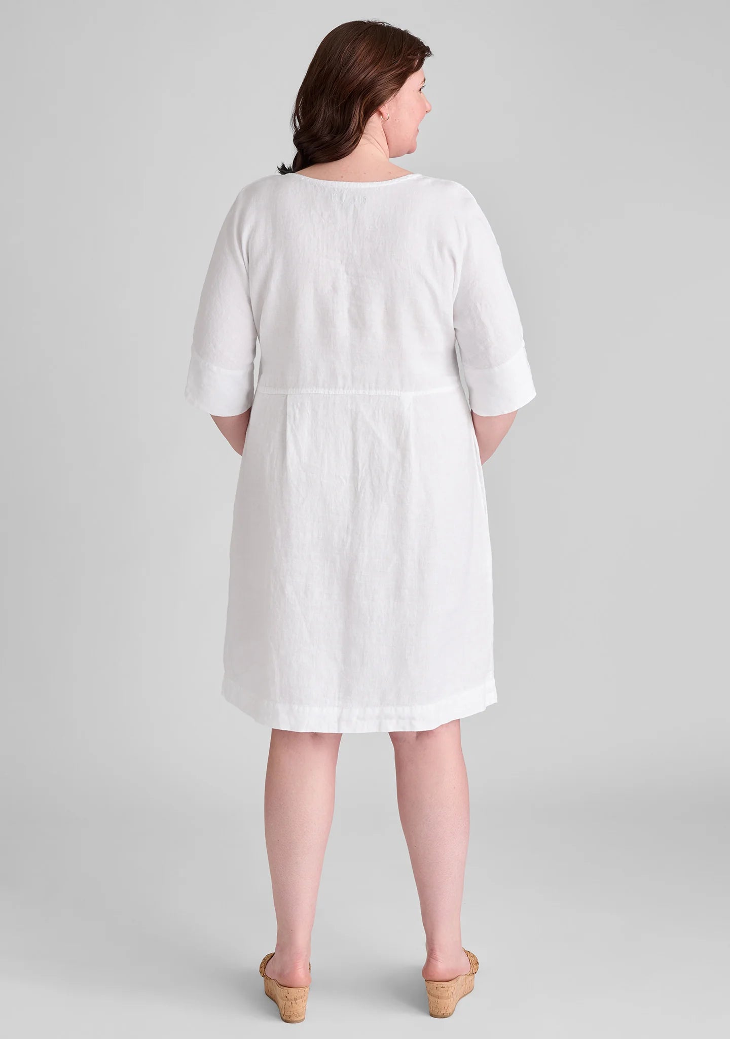 Dolman Dress - Linen Dress