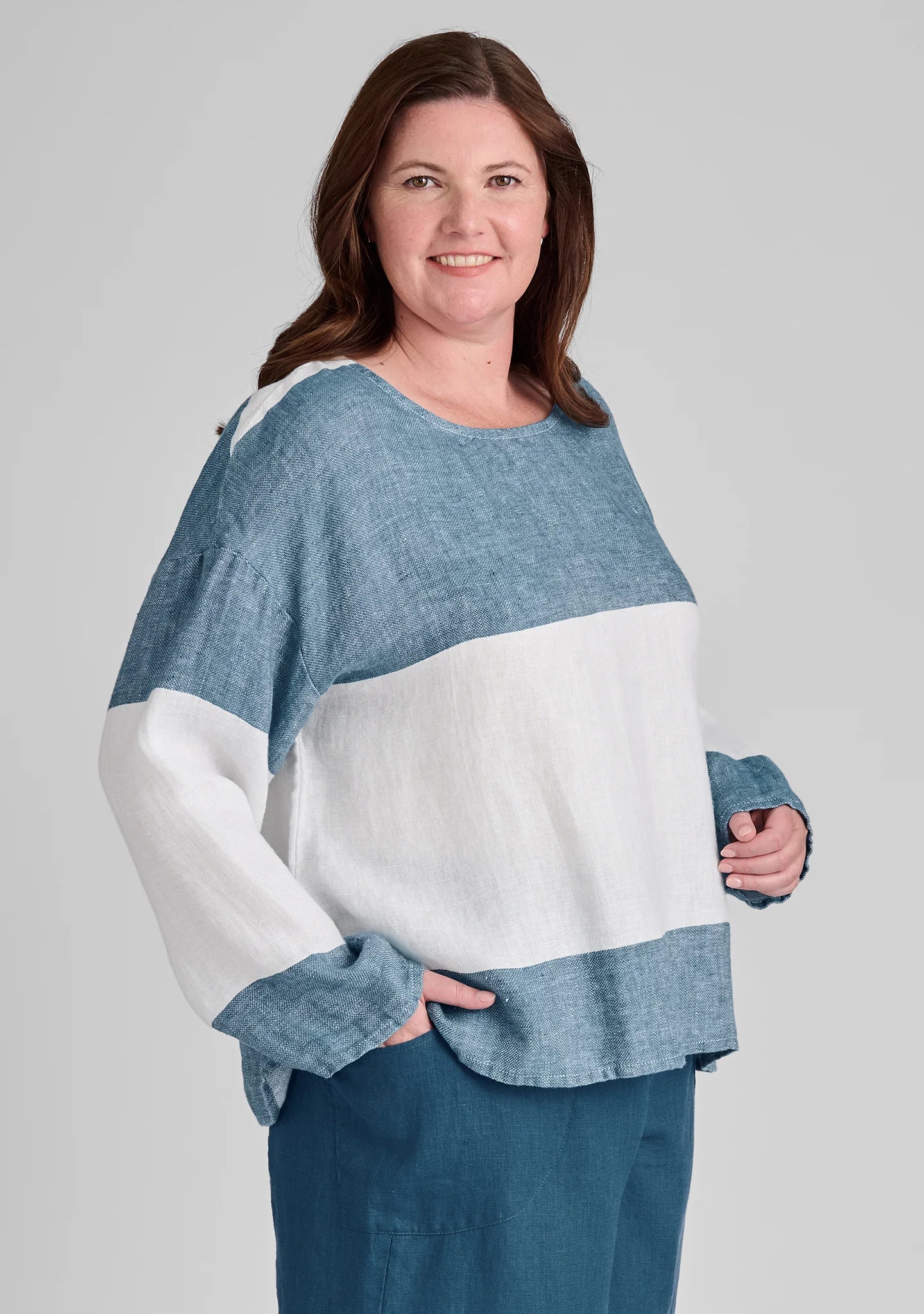 Throw It On - Long Sleeve Linen Shirt