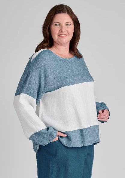 Throw It On - Long Sleeve Linen Shirt