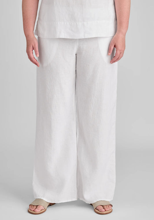 Flat Iron Pant - Linen Drawstring Pants