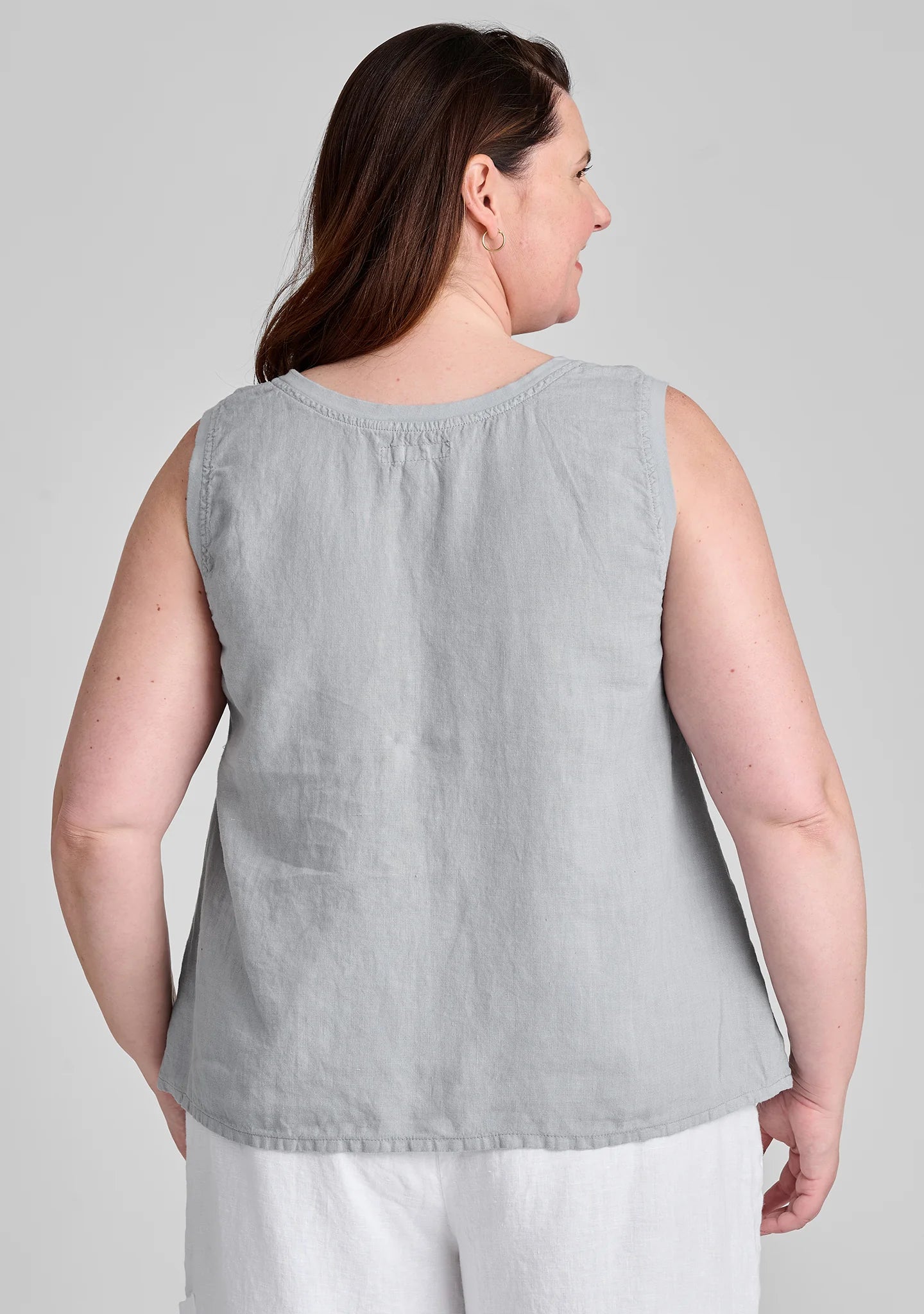 Everyday Tank - Linen Tank Top - FINAL SALE